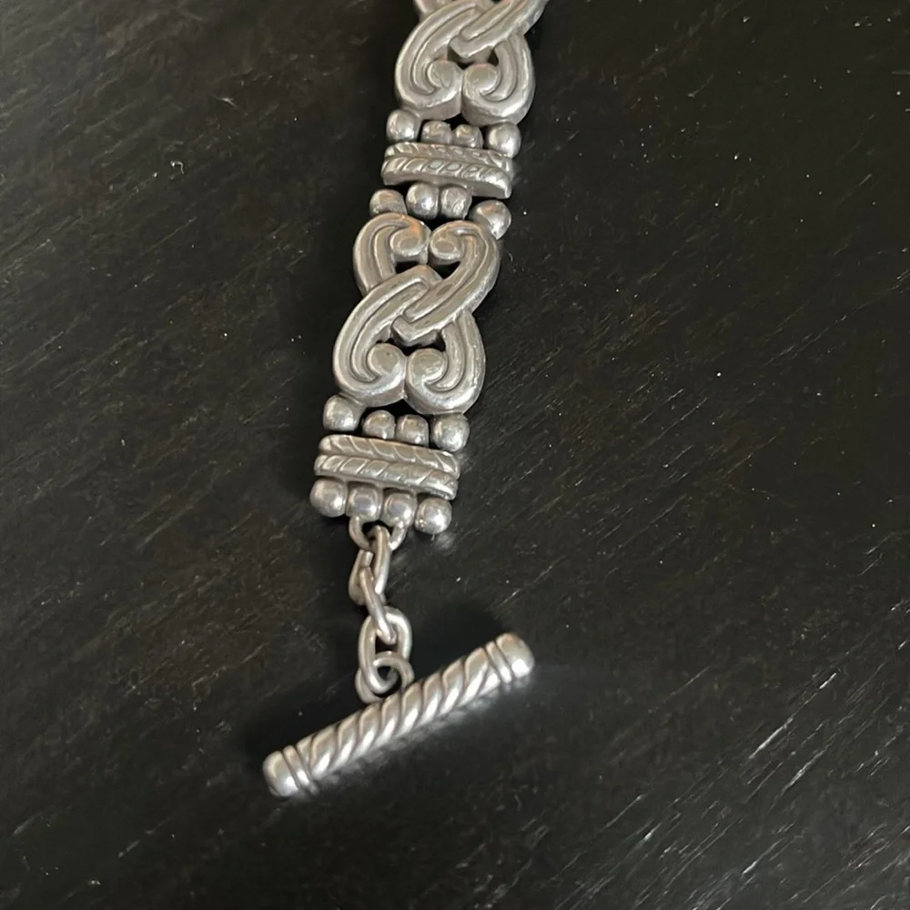 Brighton Silver Interlocking Hearts Bracelet - Picture 5 of 8